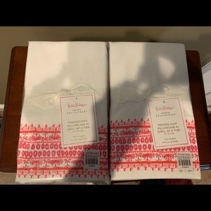 King pillowcases by Lilly Pulitzer